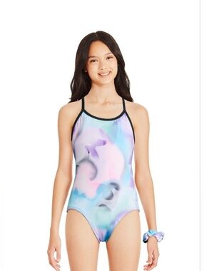 NWT Justice Girls' Strappy Leotard 2-Piece Set - Size Large7